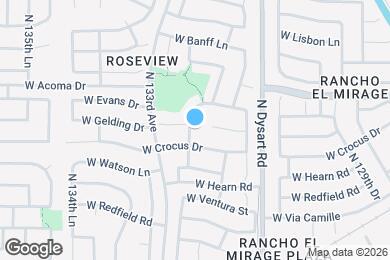 Map image of the property - 14451 N 132nd Dr