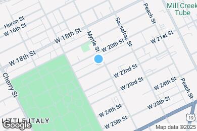 Map image of the property - 312 W 21st St
