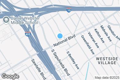 Map image of the property - 2950 S Bentley Ave