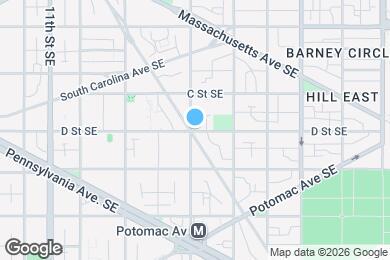 Map image of the property - 1400 D St SE