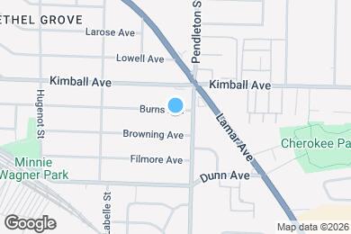 Map image of the property - 2753 Burns Ave