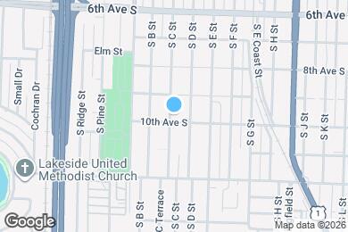 Map image of the property - 926 S C St