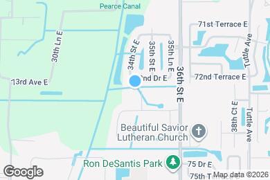 Map image of the property - 7306 34th Ct E