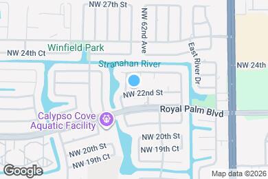 Map image of the property - 6143 NW 22nd St