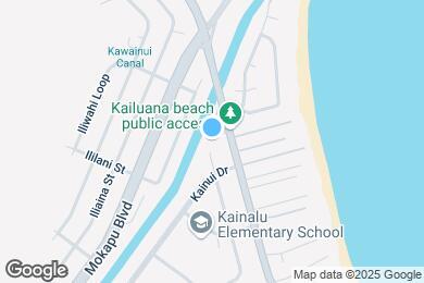 Map image of the property - 835 N Kalaheo Ave