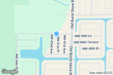 Map image of the property - 4020 NW 41st Pl