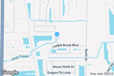 Map image of the property - 7512 Tangle Bend Dr
