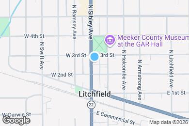 Map image of the property - 230 N Sibley Ave