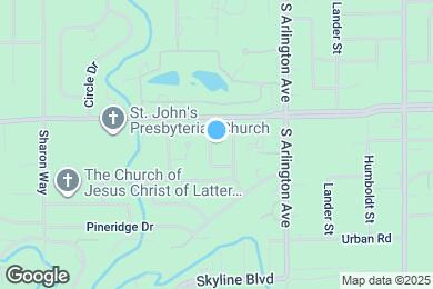 Map image of the property - 1626 Hoyt St