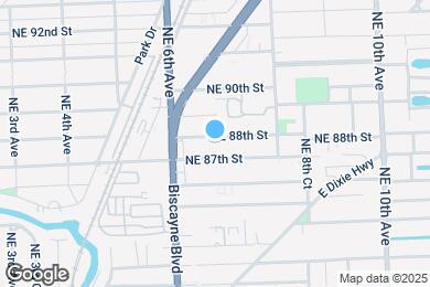 Map image of the property - 668 NE 88th St