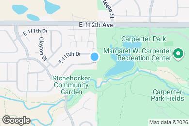 Map image of the property - 10910 Steele St