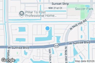 Map image of the property - 1860 NW 106th Terrace