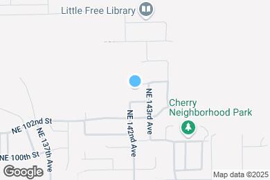 Map image of the property - 14207 NE 104th Cir