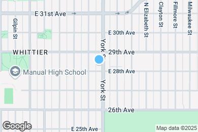 Map image of the property - 2811 N York St