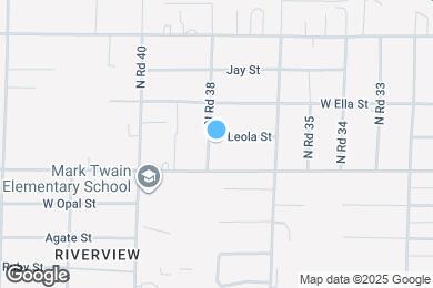Map image of the property - 3720 W Leola St