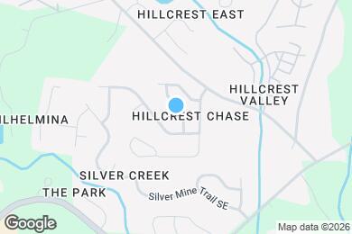 Map image of the property - 7114 Hillcrest Chase Dr