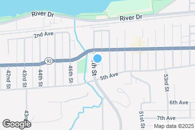 Map image of the property - 432 48th St