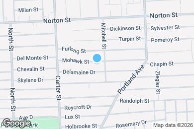 Map image of the property - 151 Mohawk St