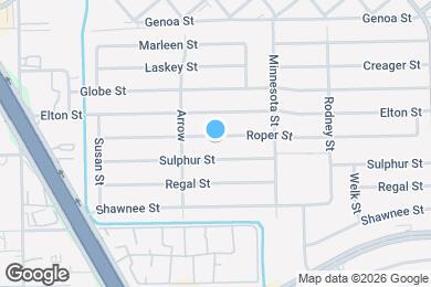 Map image of the property - 1210 Roper St
