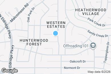 Map image of the property - 12103 Silver Creek Dr