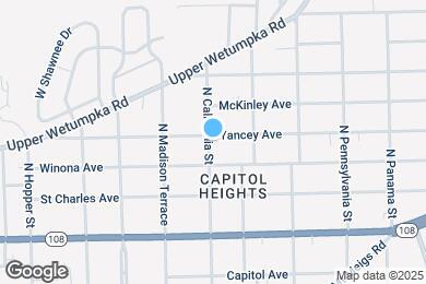 Map image of the property - 1902 Yancey Ave