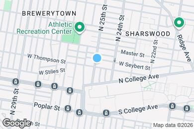 Map image of the property - 1305 N 25th St