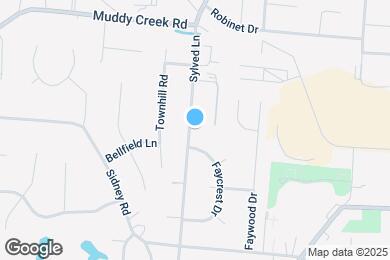 Map image of the property - 2160 Sylved Ln