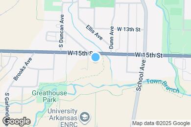 Map image of the property - Urban Loft Co-Fayetteville-Utilities Included