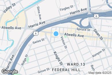 Map image of the property - 18 Piedmont St