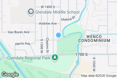 Map image of the property - 1208 Harris Ave