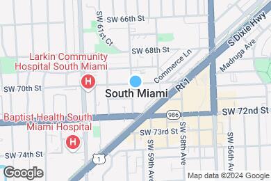 Map image of the property - Vox Miami