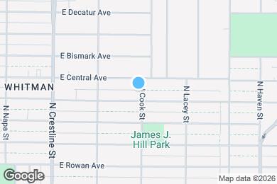 Map image of the property - 5811 N Cook St