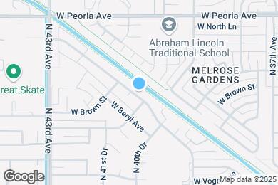 Map image of the property - 4112 W Camino Acequia
