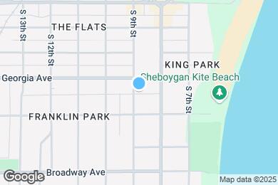 Map image of the property - 1419 S 9th St