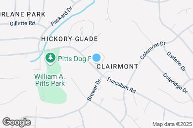 Map image of the property - 456 Claircrest Dr