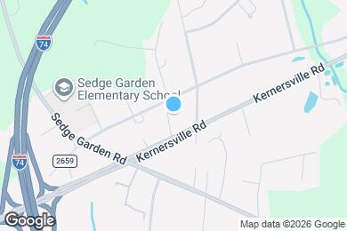 Map image of the property - 4421 Kernersville Rd