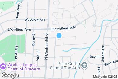 Map image of the property - 804 Barbee Ave