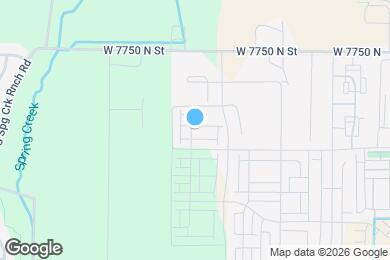 Map image of the property - 1139 W 320 S