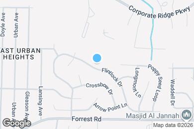 Map image of the property - 3347 Flintlock Dr