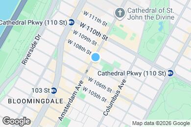 Map image of the property - Room in Shared 3 bed/2 bath home in Upper West Side