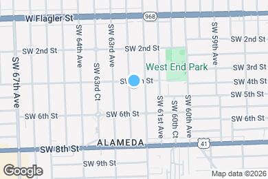 Map image of the property - 445 SW 62nd Ct