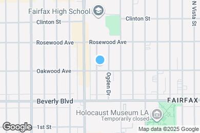 Map image of the property - 410 N Orange Grove Ave
