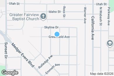 Map image of the property - 3875 Slayton Ave