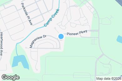 Map image of the property - 203 Magnaview Dr