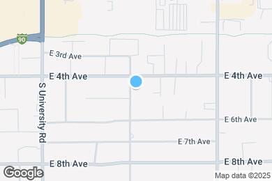 Map image of the property - 411 S Pierce Rd