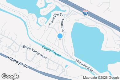 Map image of the property - Pebble Point Apartments