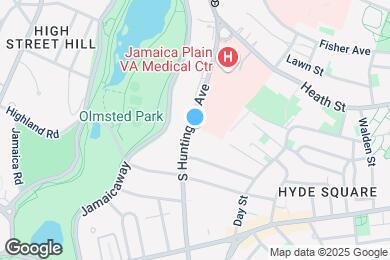 Map image of the property - 226 S Huntington Ave