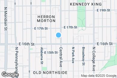 Map image of the property - Colmar Apartments