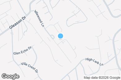 Map image of the property - 610 Shadywood Ln