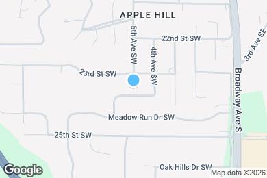 Map image of the property - 503 24th Street SW